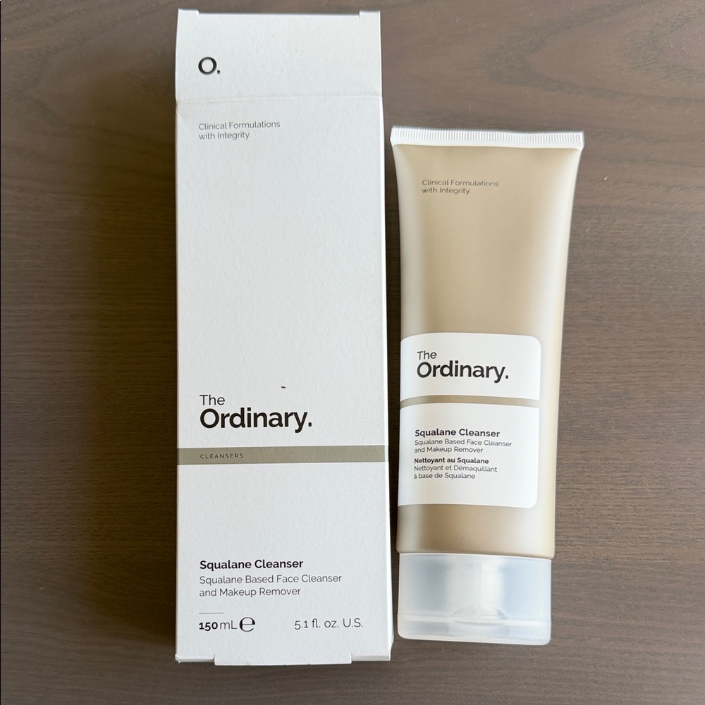 New The Ordinary Squalane Cleanser - Beige/Off-White